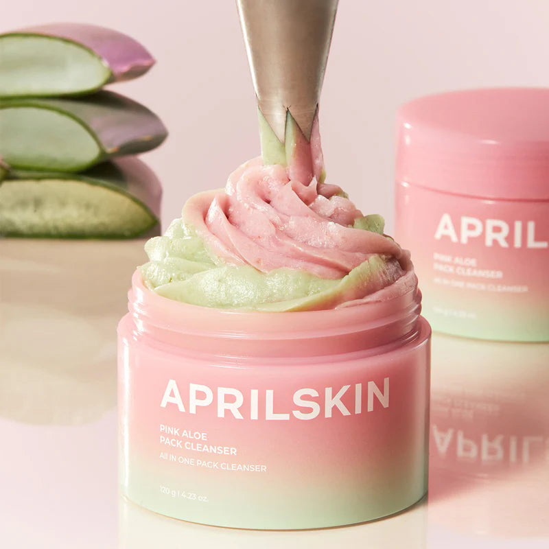 APRILSKIN Pink Aloe Pack Cleanser 120g