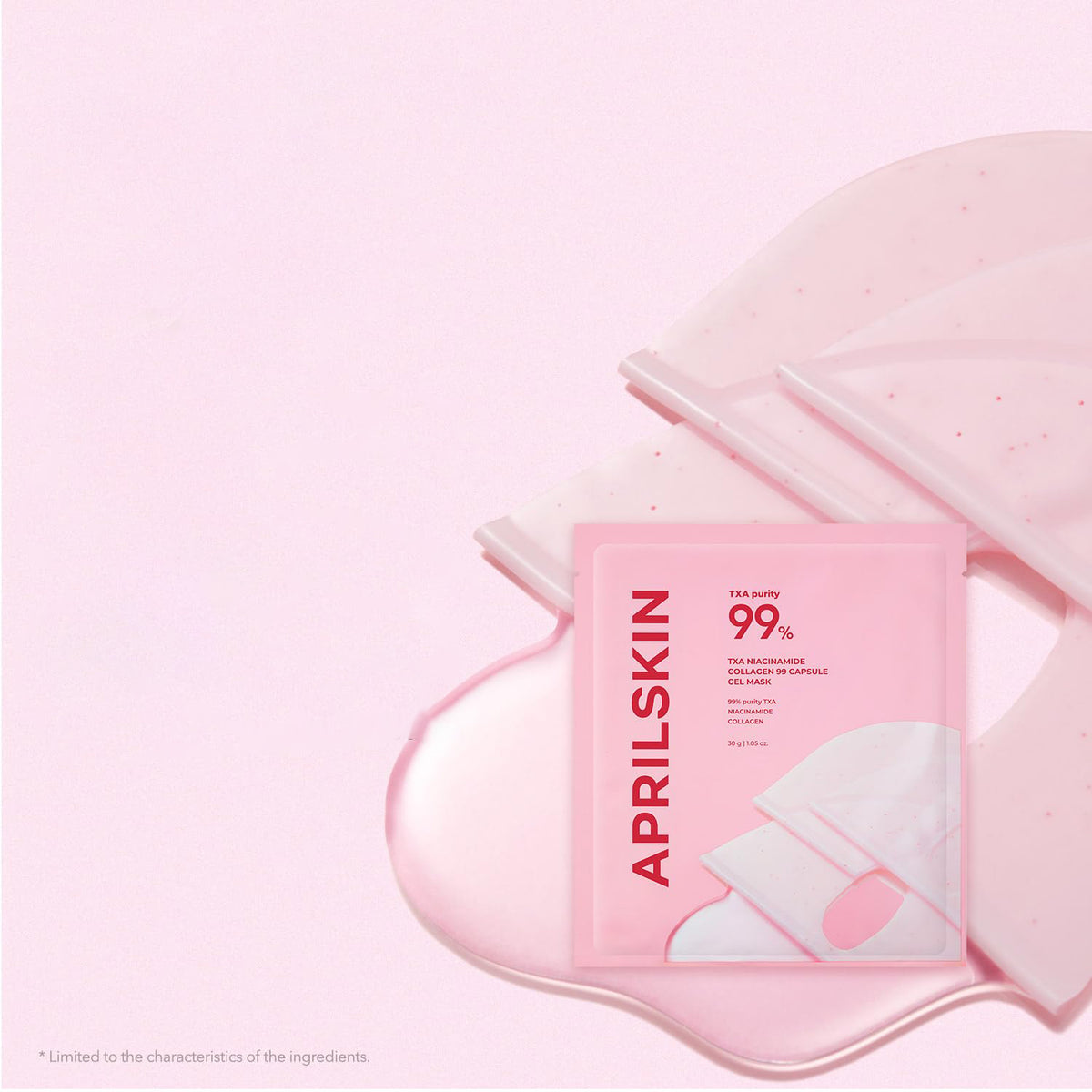 APRILSKIN TXA Niacinamide Collagen 99 Capsule Gel Mask 209g 4ea