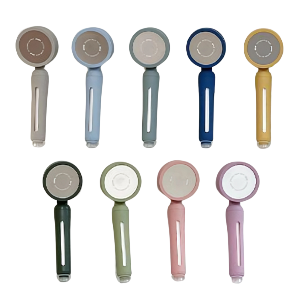 Aquaduo Blossom Rhowerhead + Filtro de recarga de PLA (2 piezas) - 9 colores