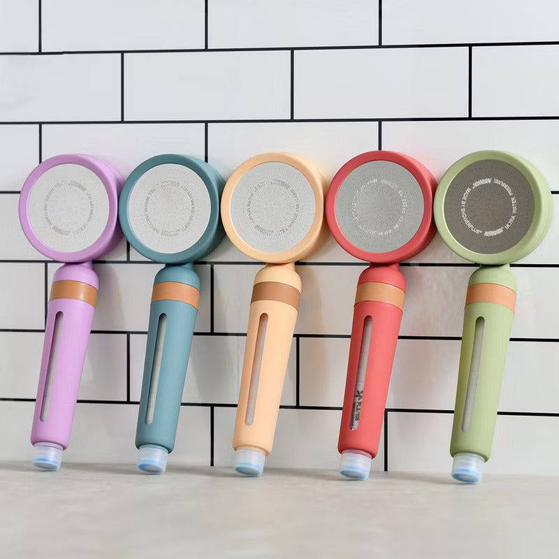 Aquaduo Blossom Rhowerhead + Filtro de recarga de PLA (2 piezas) - 9 colores