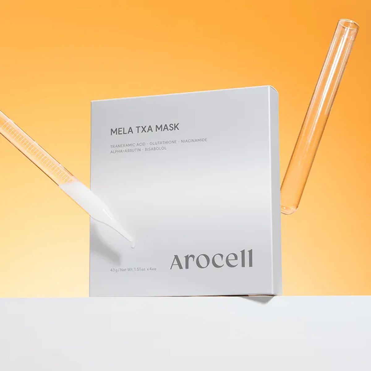 AROCELL Mela TXA Mask 4ea