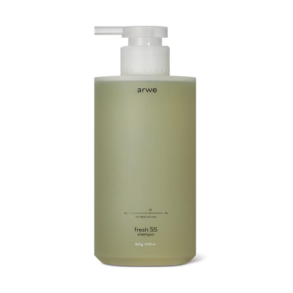 ARWE Fresh 55 Shampoo for Mildly Oily Scalp 500ml