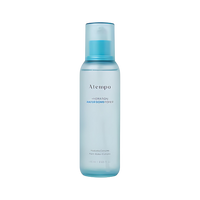 ATEMPO Hydration Water Bomb Toner 180ml bottle, designed for deep hydration and skin nourishment, featuring a sleek design.