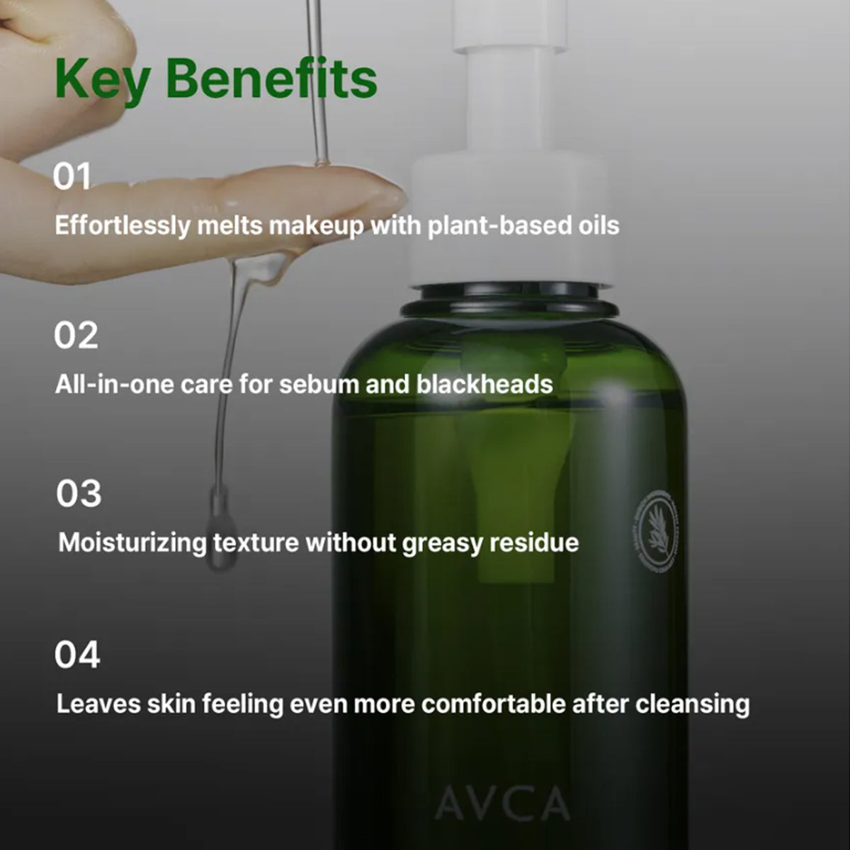 Avca Green Herb Pure & Levial Cleansing Oil 200 ml
