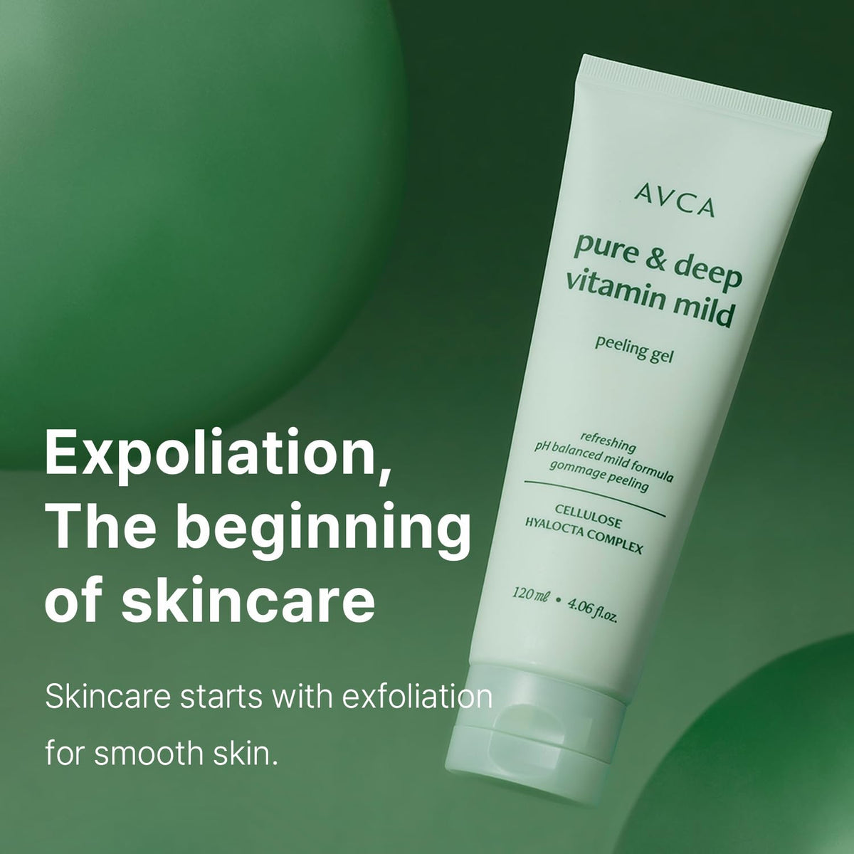 AVCA Pure & Deep Vitamin Mild Peeling Gel 120ml