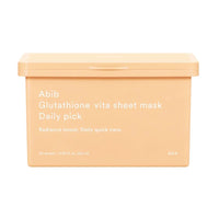 Abib Glutathione Vita Sheet Mask Daily Pick 350ml 30ea