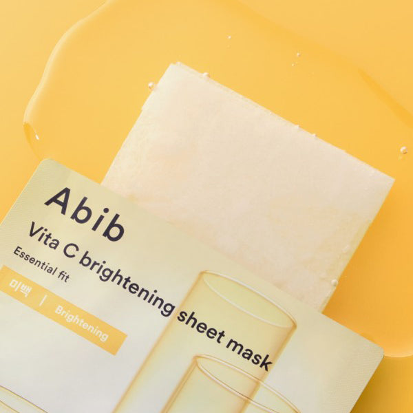 Abib Vita C Whitening Sheet Mask Essential Fit 27ml 10ea