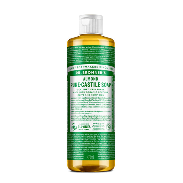 DR.BRONNER'S Almond Pure Castile Soap 475ml