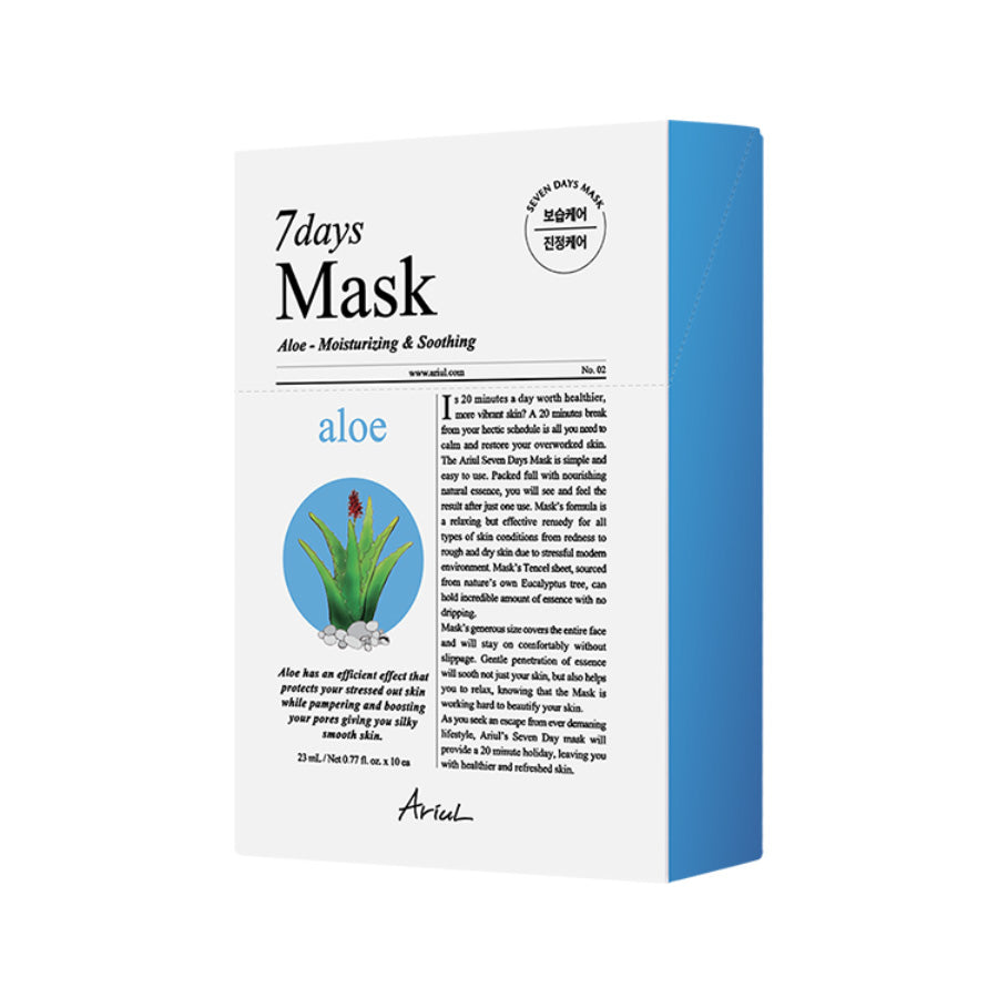 Ariul 7Days Mask Aloe H 10 Sheet