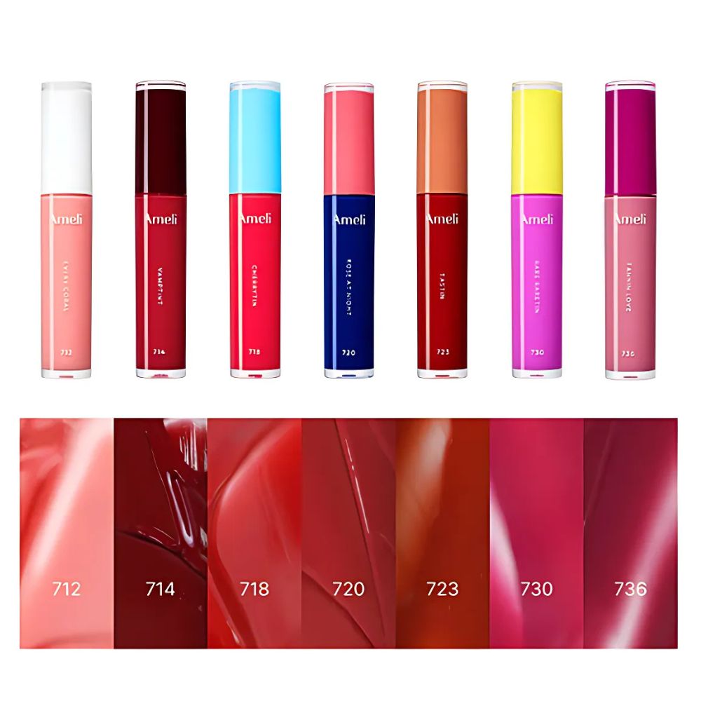 Choose from 7 versatile shades to match your mood and style, and enjoy the perfect blend of color, hydration, and shine.