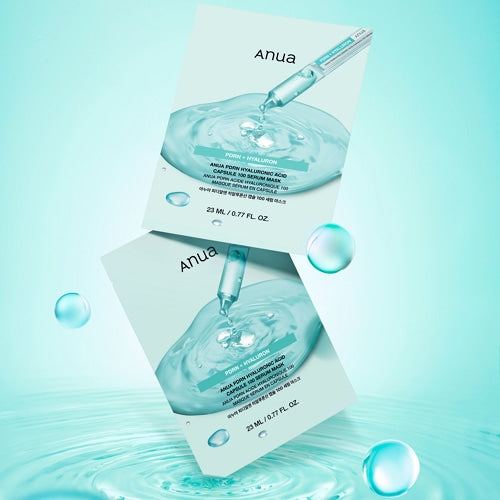 Anua PDRN Hyaluronic Acid Capsule 100 Serum Mask 23ml (10ea)