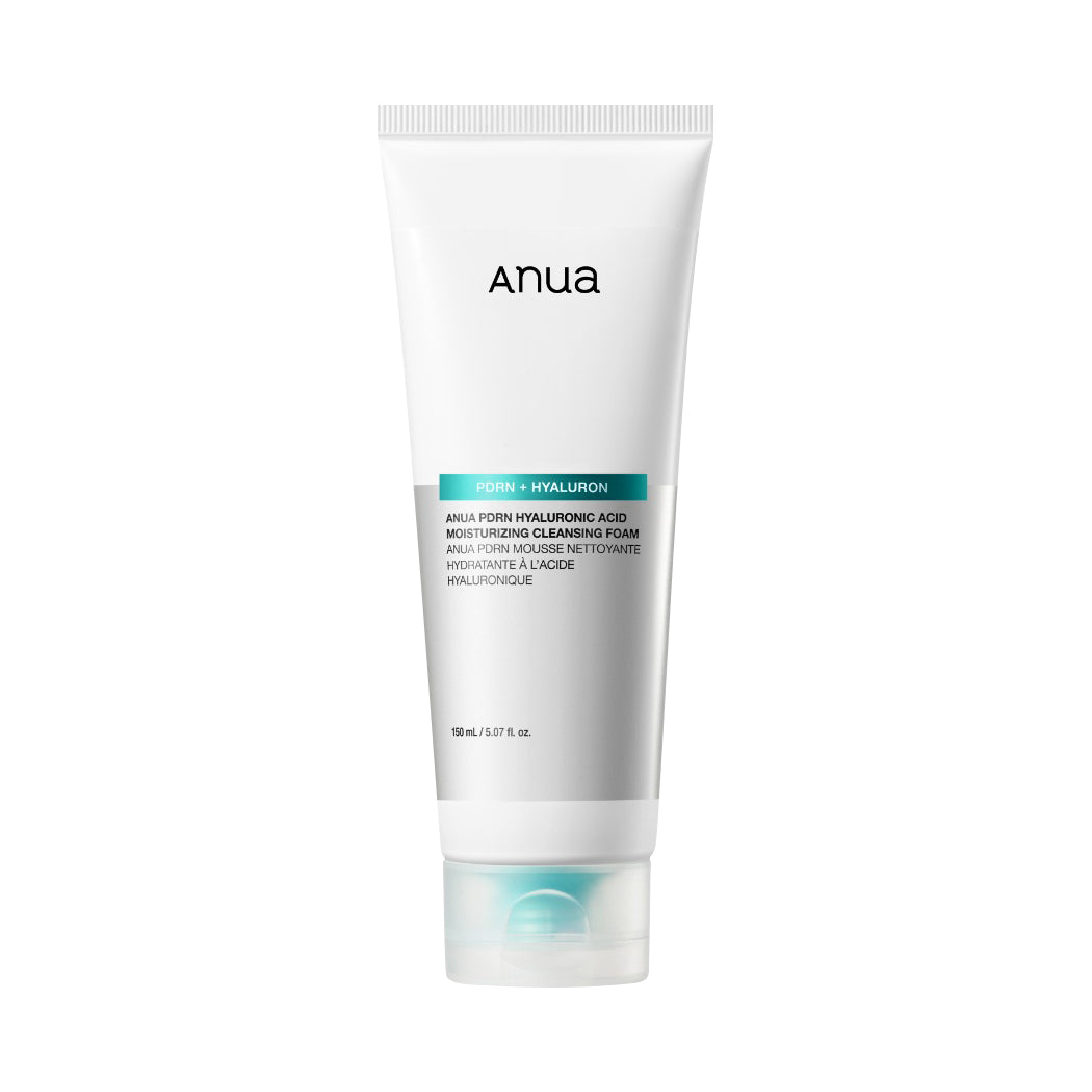 Anua PDRN Hyaluronic Acid Moisturizing Cleansing Foam 150ml
