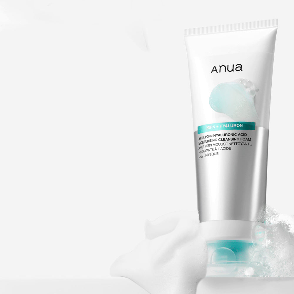 Anua PDRN Hyaluronic Acid Moisturizing Cleansing Foam 150ml
