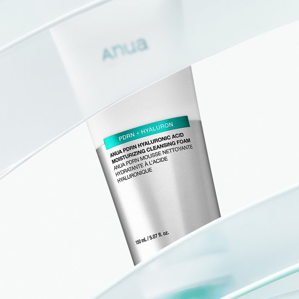 Anua PDRN Hyaluronic Acid Moisturizing Cleansing Foam 150ml