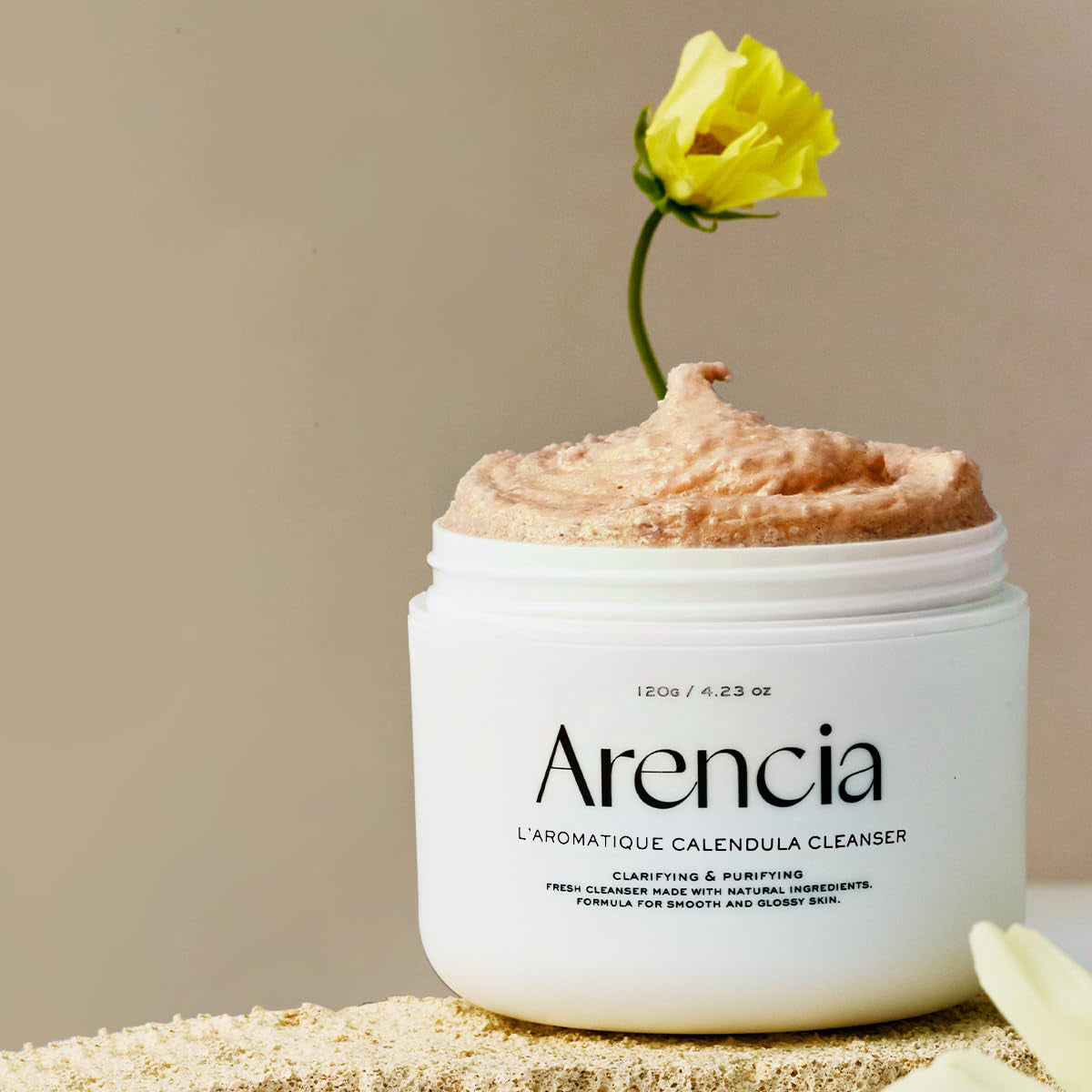 Arencia Calendula Rice Mochi Cleanser 120g