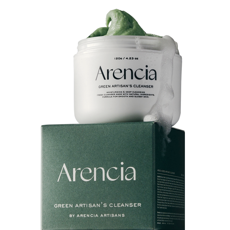 Arencia Green Artisan Cleanser Rice Soap 120G