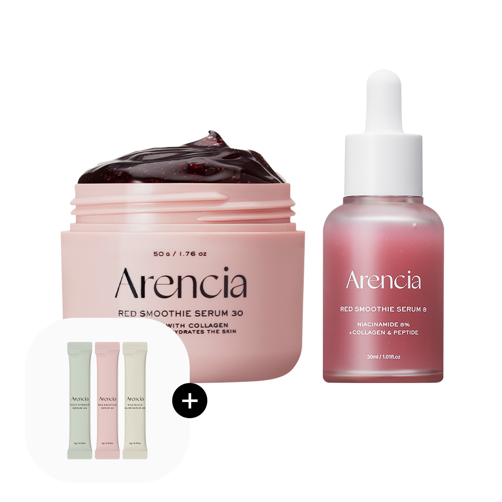 Arencia Red Smoothie Suero (No.8, No 30) Set de dúo