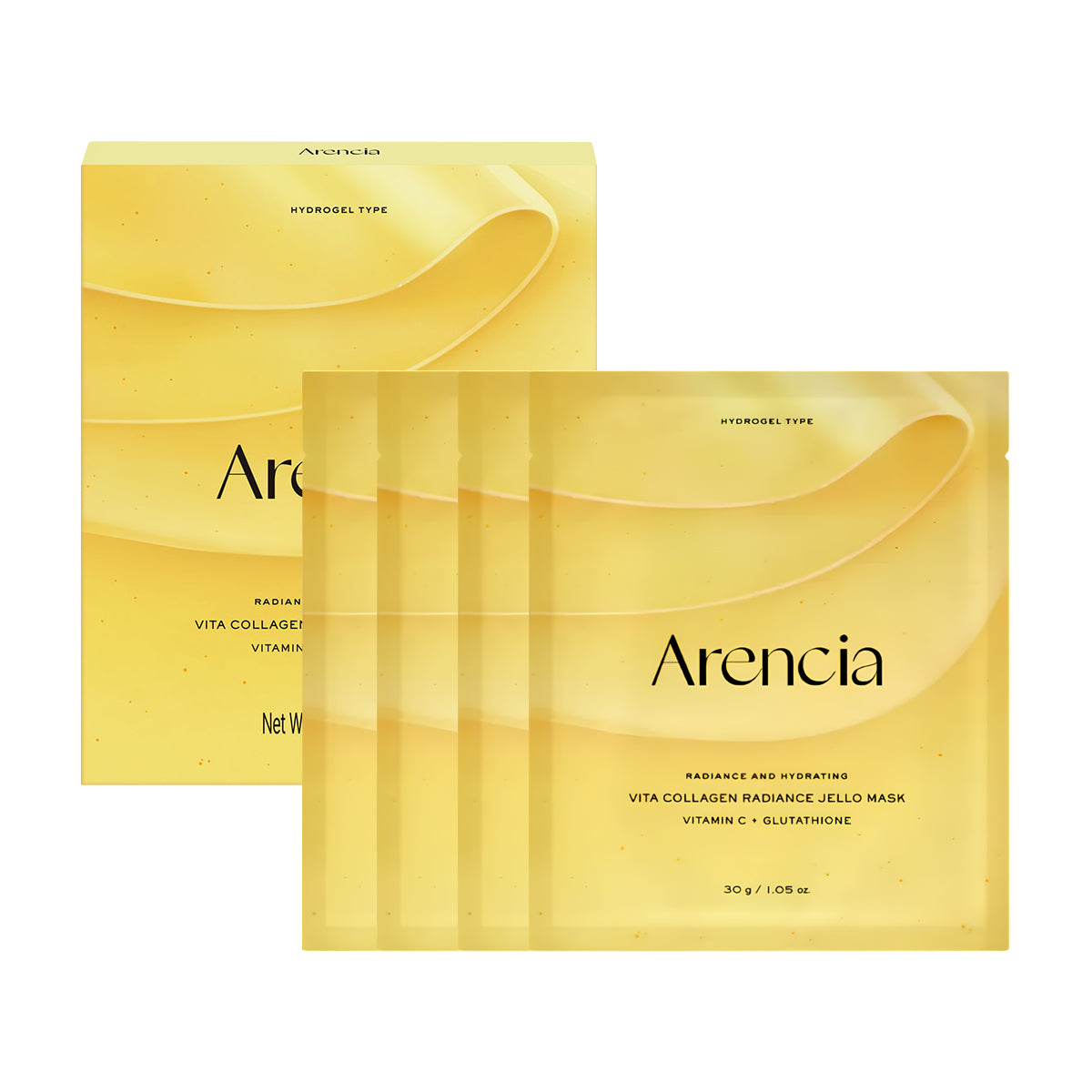 Arencia Vita Collagen Radiance Jello Mask 120g 4ea