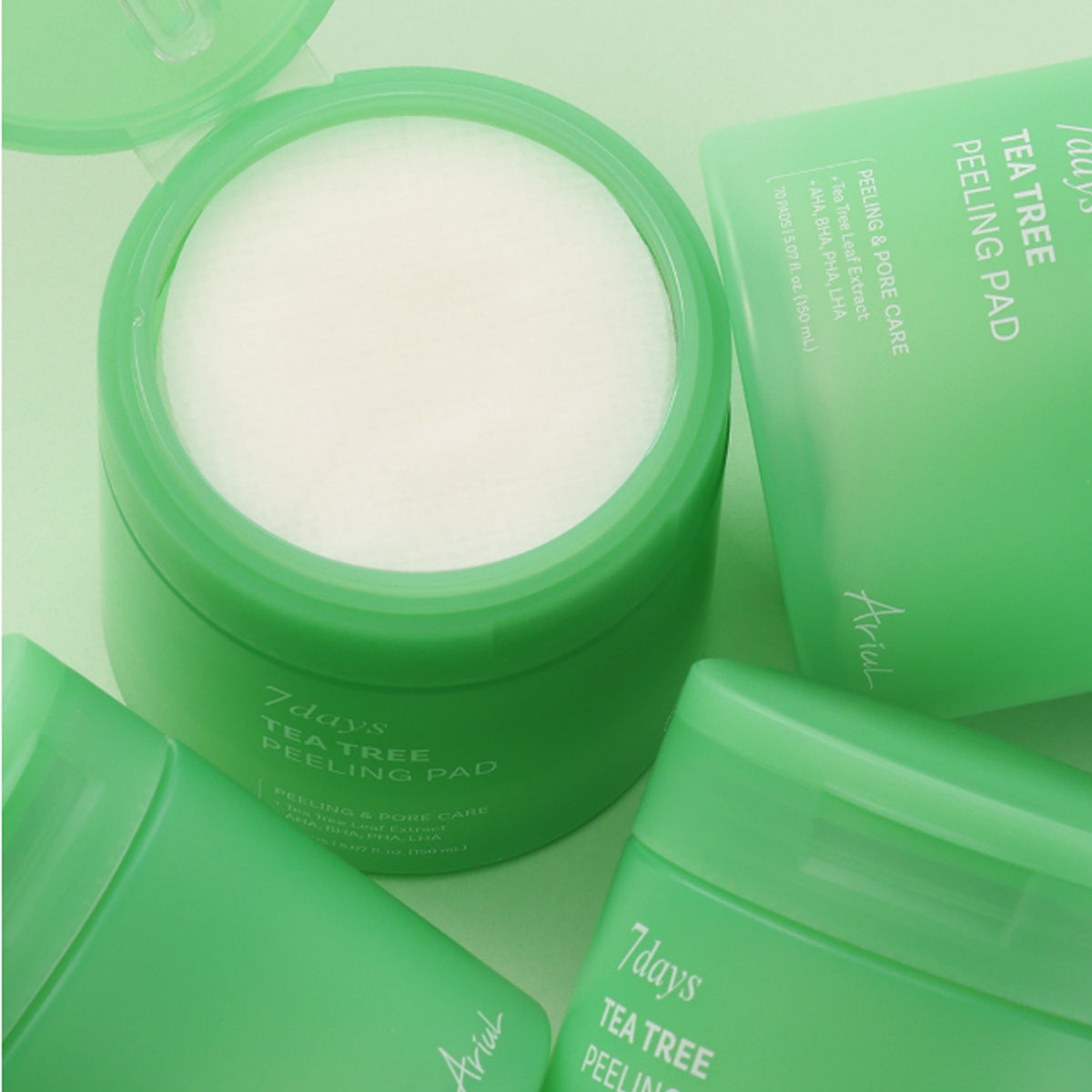 Ariul 7 Days Tea Tree Peeling Pad 70 Sheets