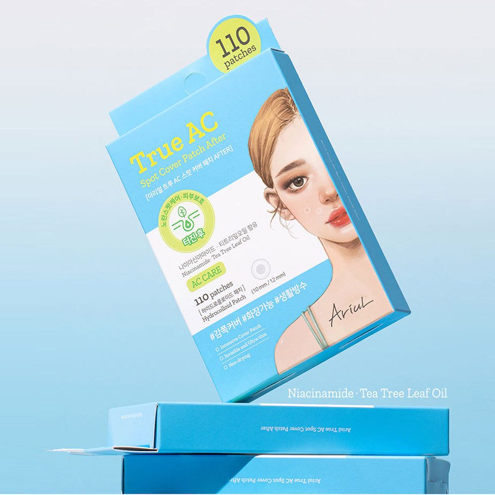Ariul True AC Spot Cover Patch después de 110 parches
