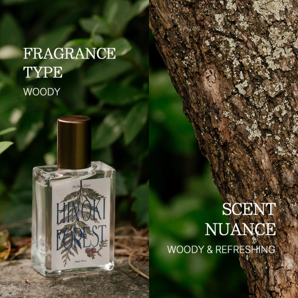 Atelier Faye Perfume 30ml #Hinoki Forest