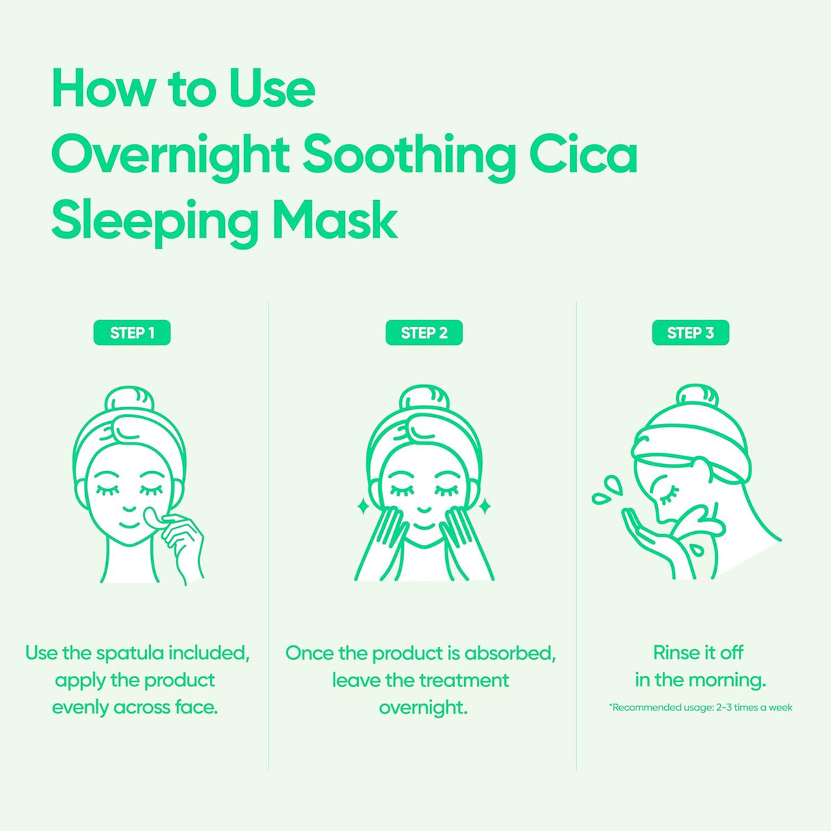 BANILA CO Overnight Soothing Cica Sleeping Mask 100ml