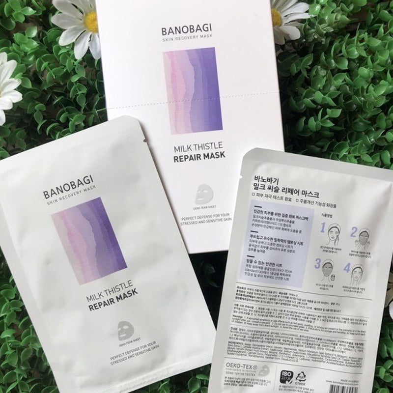 BANOBAGI Milk Thistle Repair Mask 30g 10ea