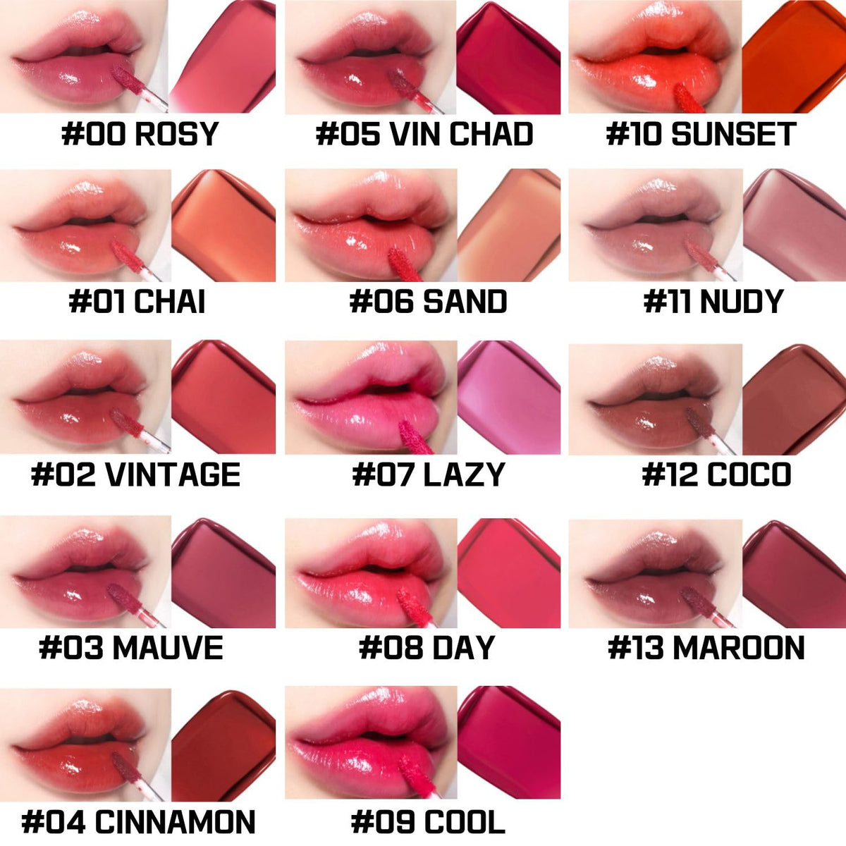 BBIA Glow Lip TInt 3.2g (14 Colors) - DODOSKIN