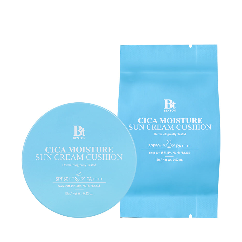 BENTON Cica Moisture Sun Cream Cushion SPF50+ PA++++ 15g