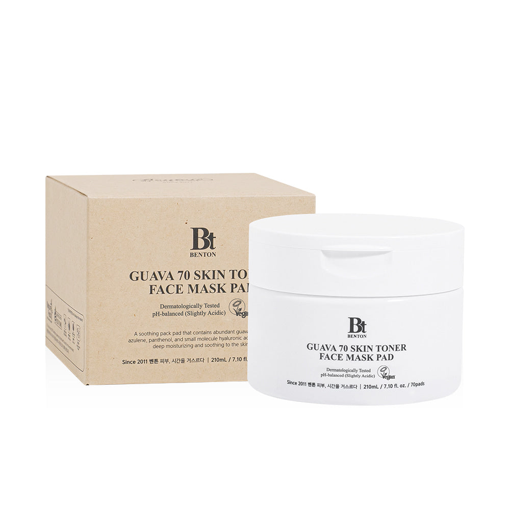 BENTON Guava 70 Skin Toner Face Mask Pad 210ml * 70 Sheets