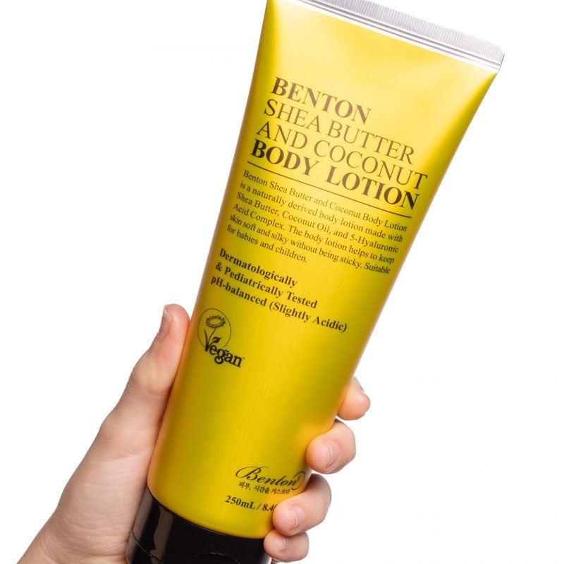 BENTON Shea Butter And Coconut Body Lotion 250ml