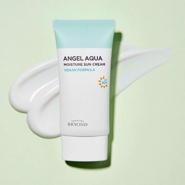 Beyond Angel Aqua Moisture Sun Cream SPF50+ PA ++++ 50ml 2EA Doble paquete