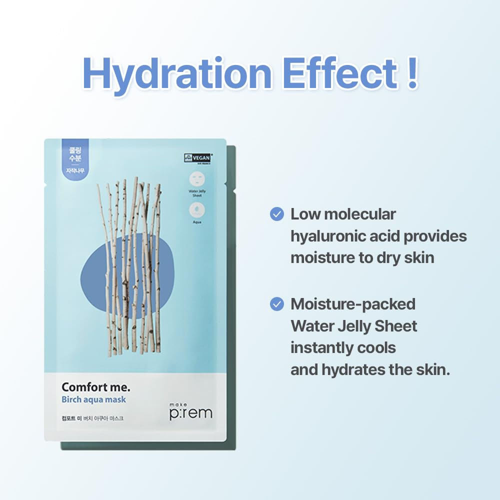 MAKE P:REM Comfort me Mask Pack 30ml x 10ea (3 Type) - DODOSKIN