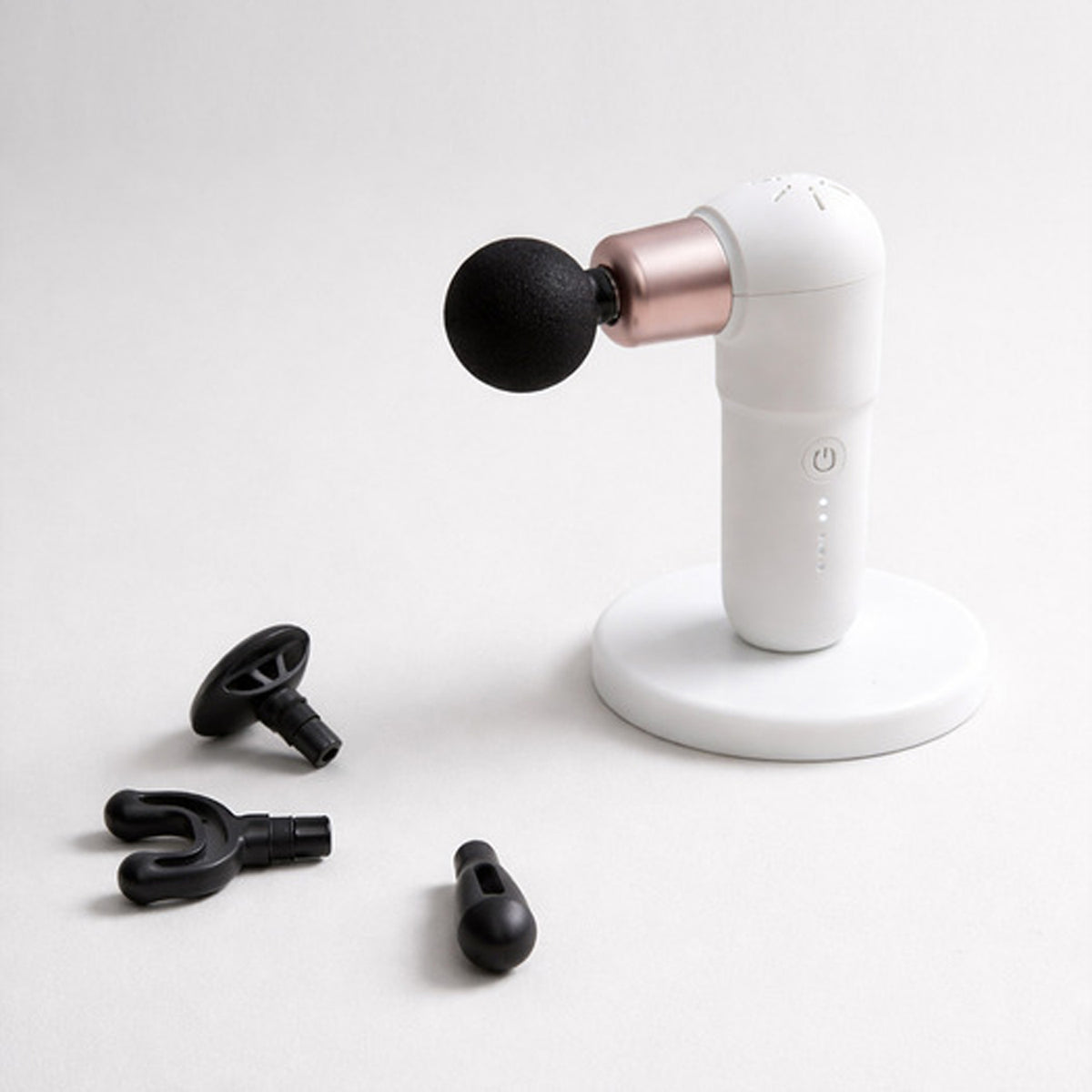 BODYFRIEND mini Gun (Ultra-Compact Lightweight Mini Massage Gun with 4 Interchangeable Heads)