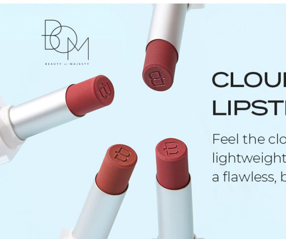 BOM Cosmetic Cloud Blur Lipstick 3.3g 2colors