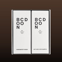 BONCOD Hair Loss Shampoo 300ml + Perfume Hand & Body Wash 300ml 001 Sandalwood Scent