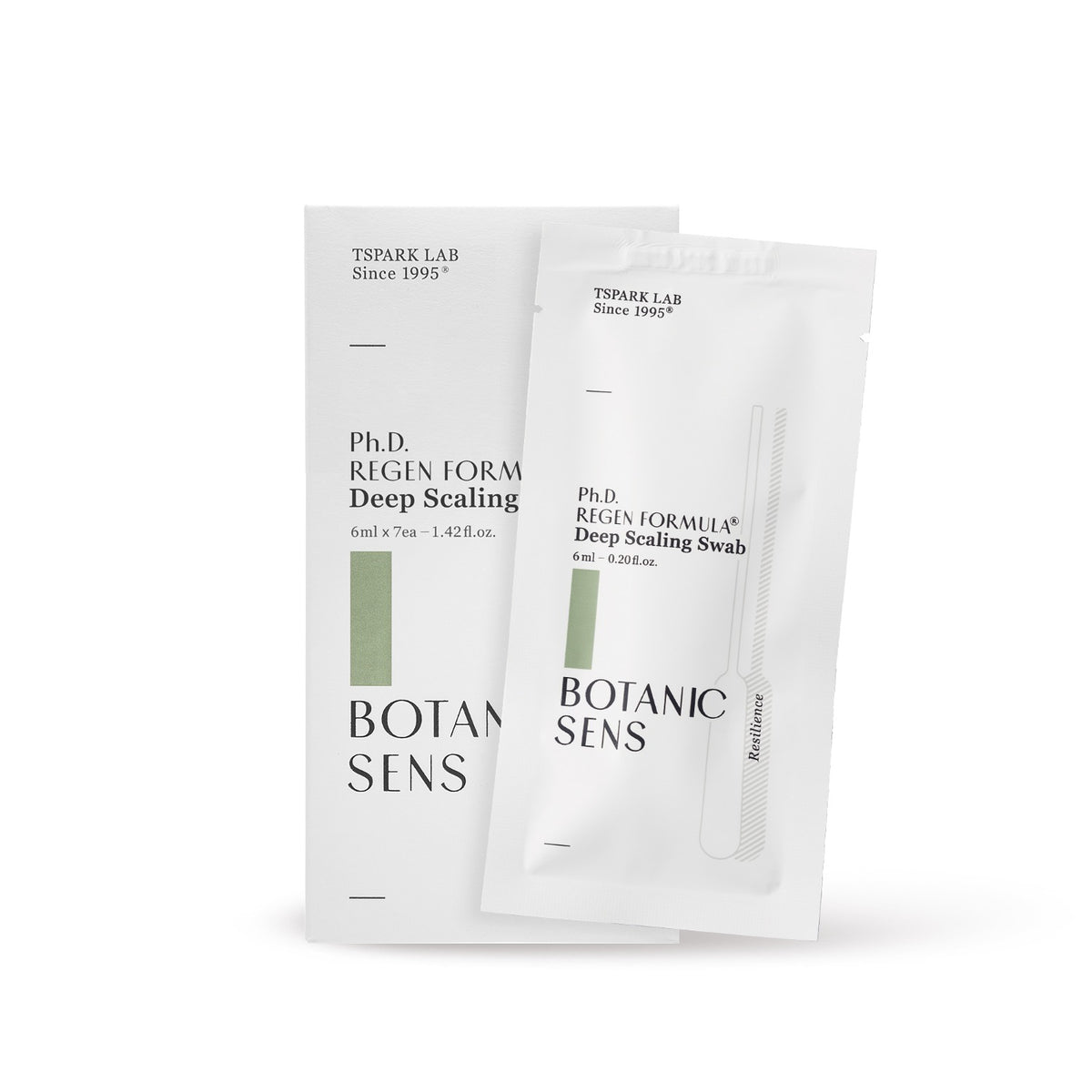 BOTANICSENS Ph.D. Regen Formula Deep Scaling Swab 6ml 2 swab 7ea
