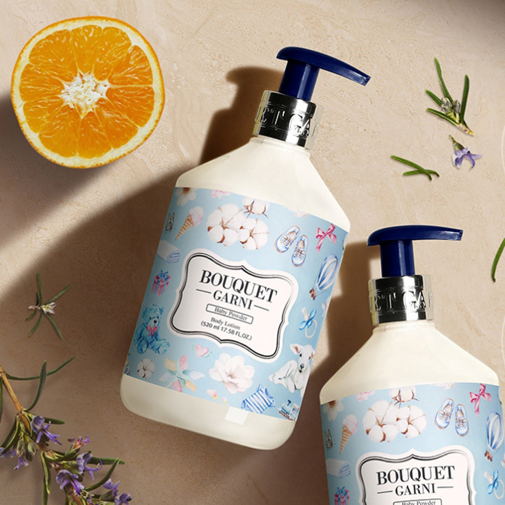 BOUQUET GARNI Fragranced Body Lotion Baby Powder 520ml