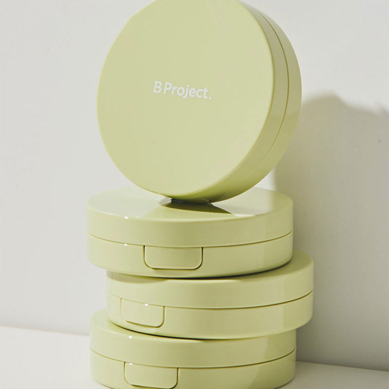 B Proyecto. Permanezca el cojín de sol relajado SPF50 PA ++++ 12G+12G