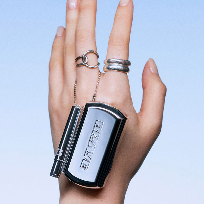 BRAYE POCKET LIP BRUSH SILVER