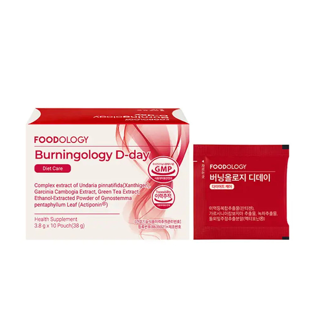 (NEWK) FOODOLOGY Burningology D-day 3.8g x 10pouch (38g) - DODOSKIN