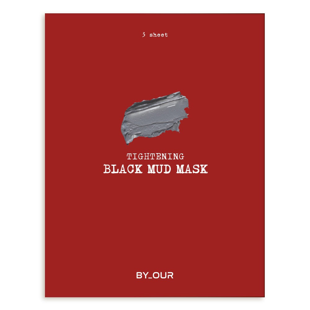 BY_OUR Tightening Black Mud Mask 1 Box (13g*3ea)