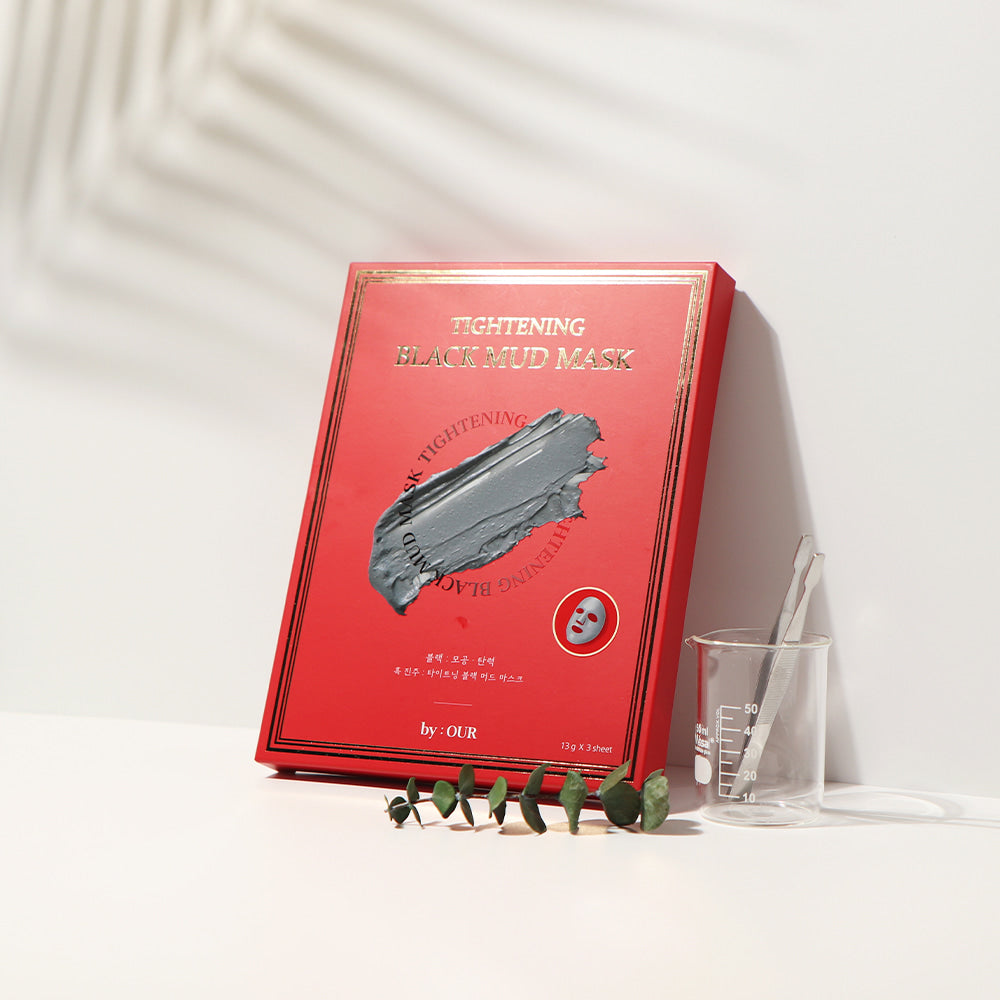 BY_OUR Tightening Black Mud Mask 1 Box (13g*3ea)