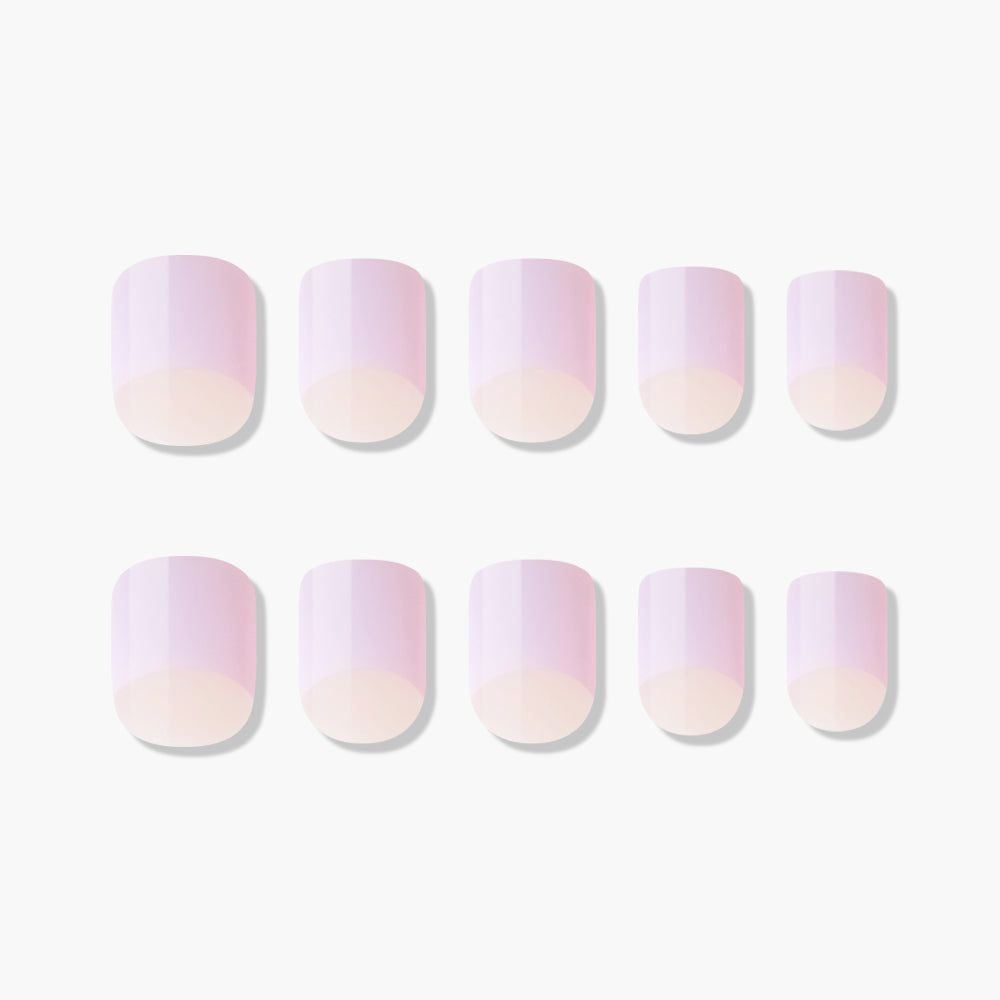 MUZMAK Nail Tips 36pcs #Ballerina(Short Square)