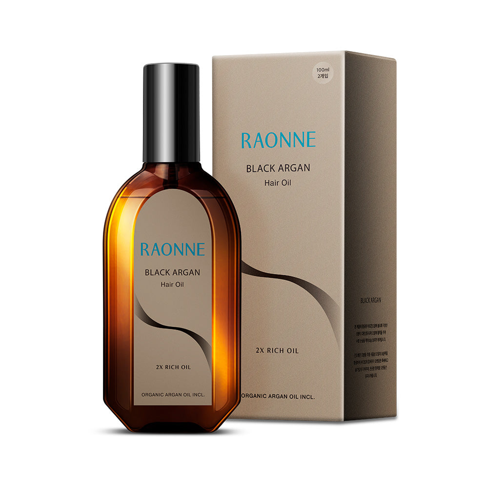 Raonne Black Argan 2x Rich Oil Essence 100ml