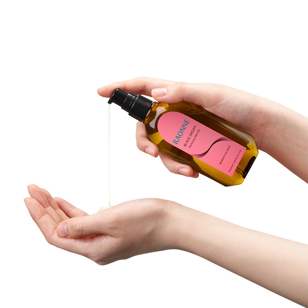 RAONNE Black Argan Perfume Oil Flower Shower 100ml