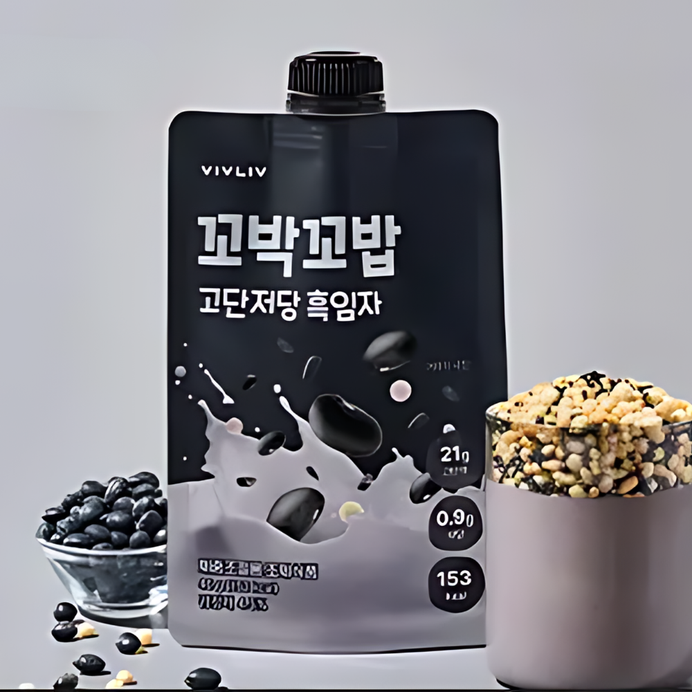 VIVLIV KKOBAK KKOBAB SCHACHO DE SUGAR BAJO PROTEINES - 40G × 7 (elija 1 de 6 sabores)