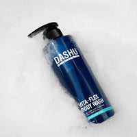 DASHU Daily Vitaflex All-in-One Body Wash Citrus Aqua Blue 500ml