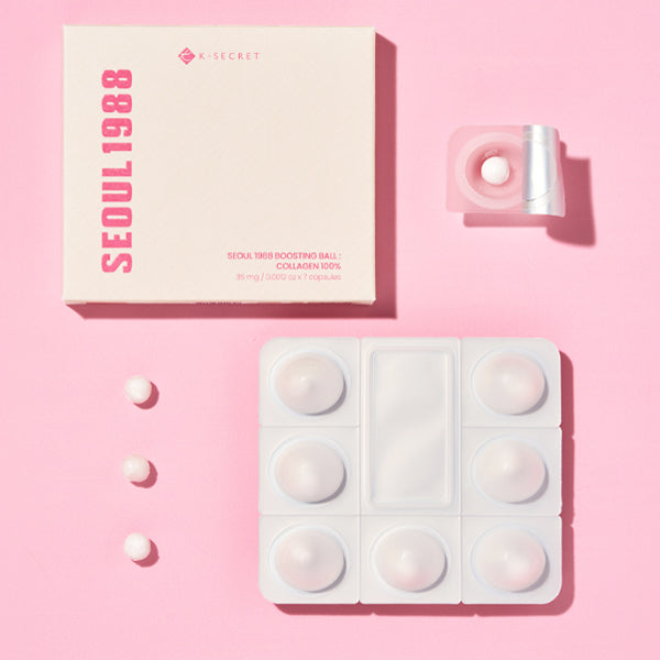 K-SECRET SEOUL 1988 Boosting Ball Collagen 100% 35mg