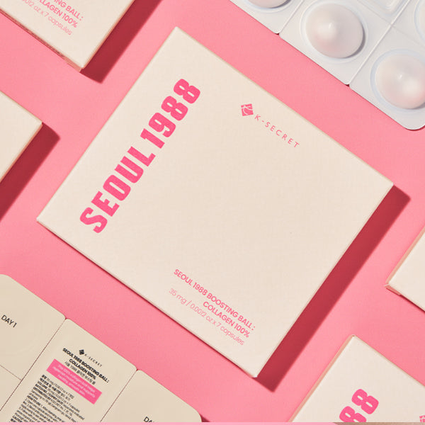 K-SECRET SEOUL 1988 Boosting Ball Collagen 100% 35mg